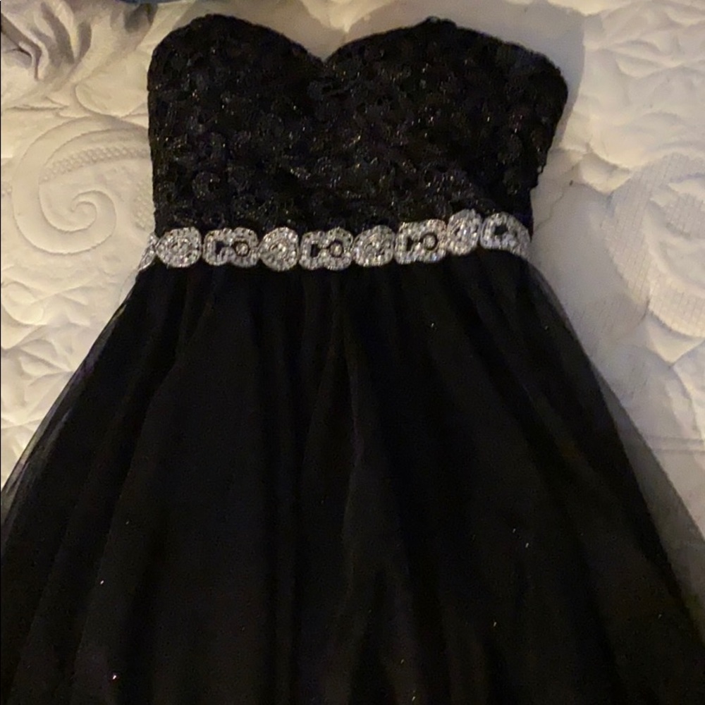 Strapless dress